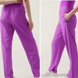 14 Athleta Purple Vienna Slim Athletic Pants